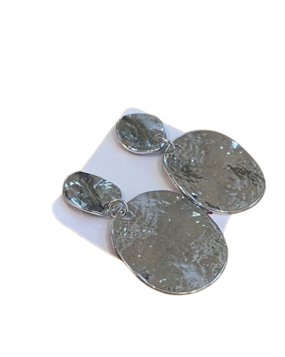 Bella Drops in Silver