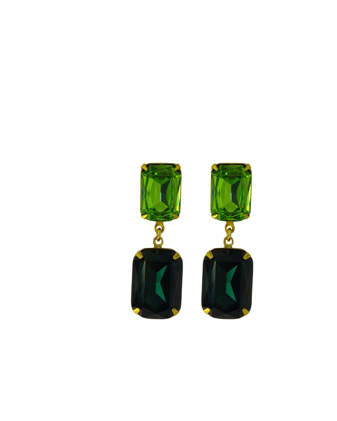 Arabella Drops in Peridot Emerald