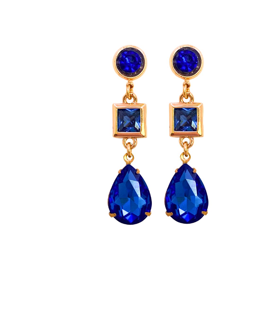 Classic Drops in Sapphire