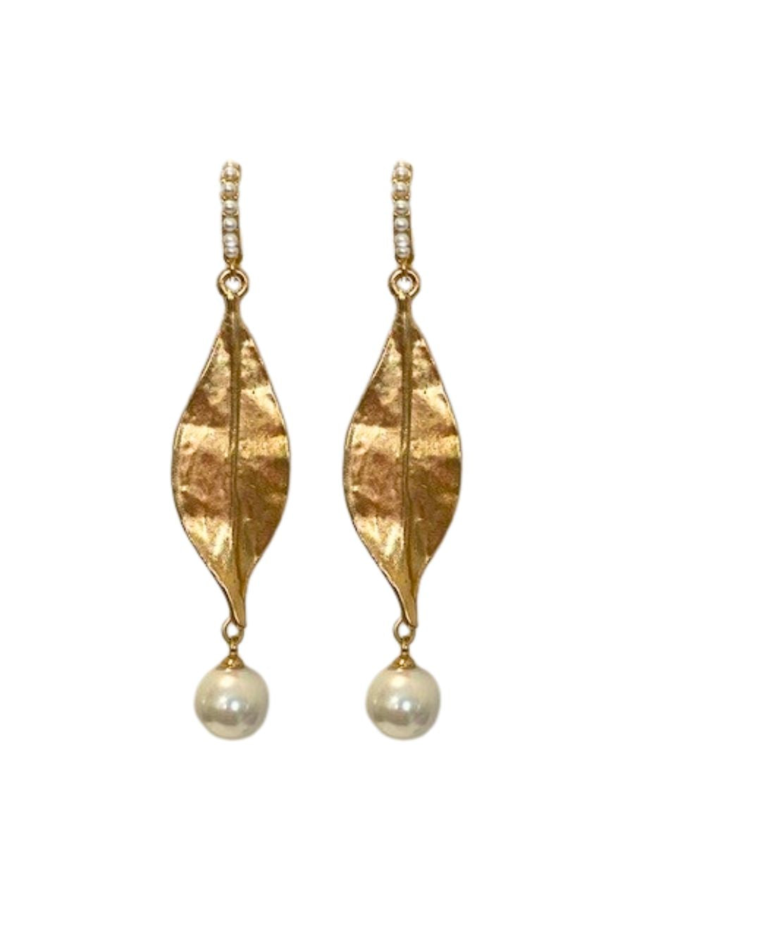 Gold Leaf & Pearl Drops
