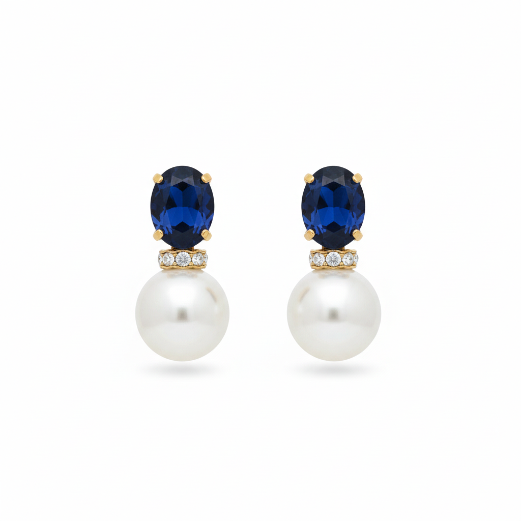 Prue Studs Navy