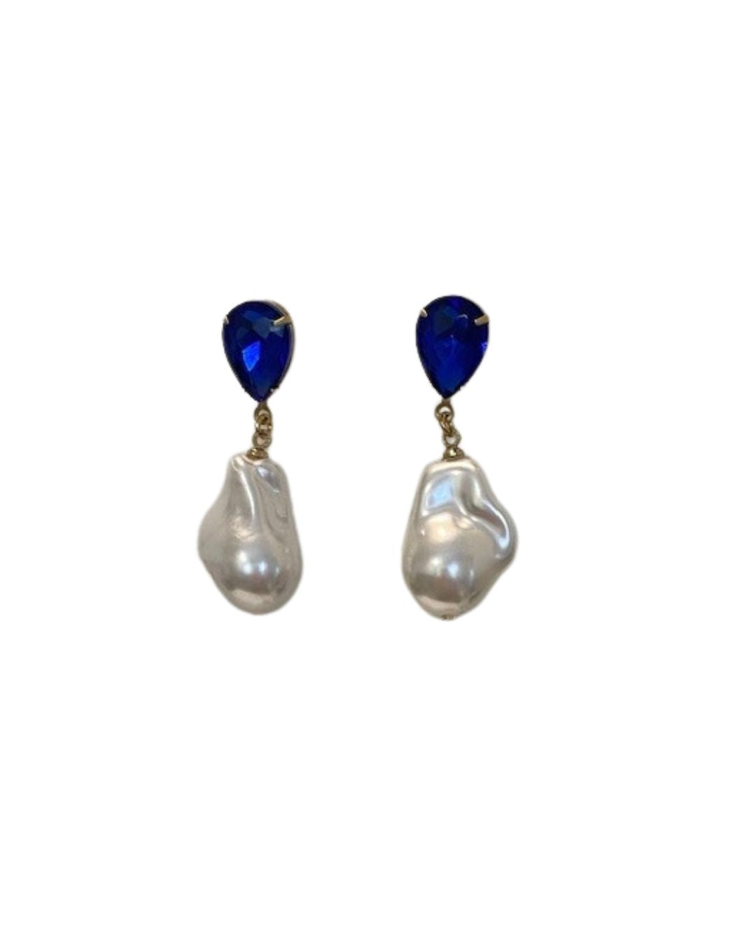 Sapphire Pearl Drops