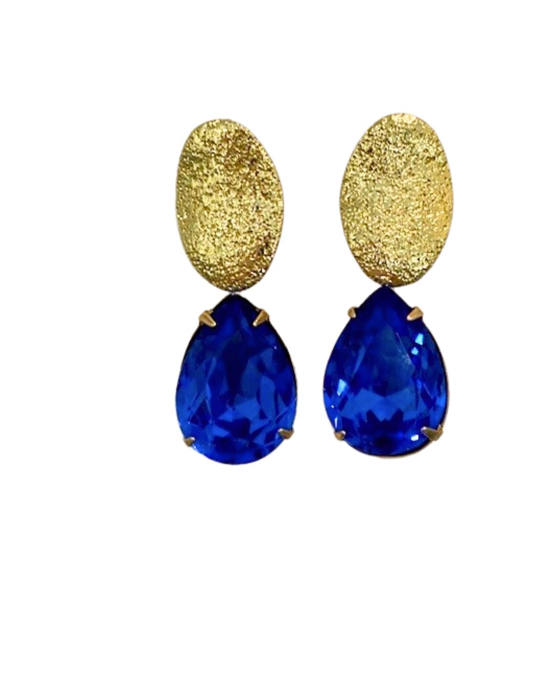 Sapphire Glow Drops in Sapphire
