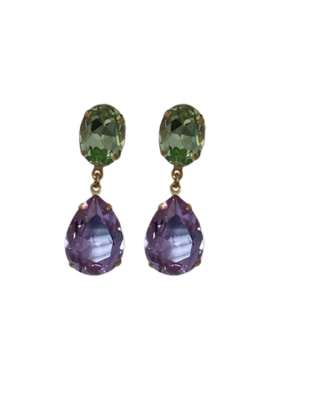 Mia Drops Lavender & Peridot