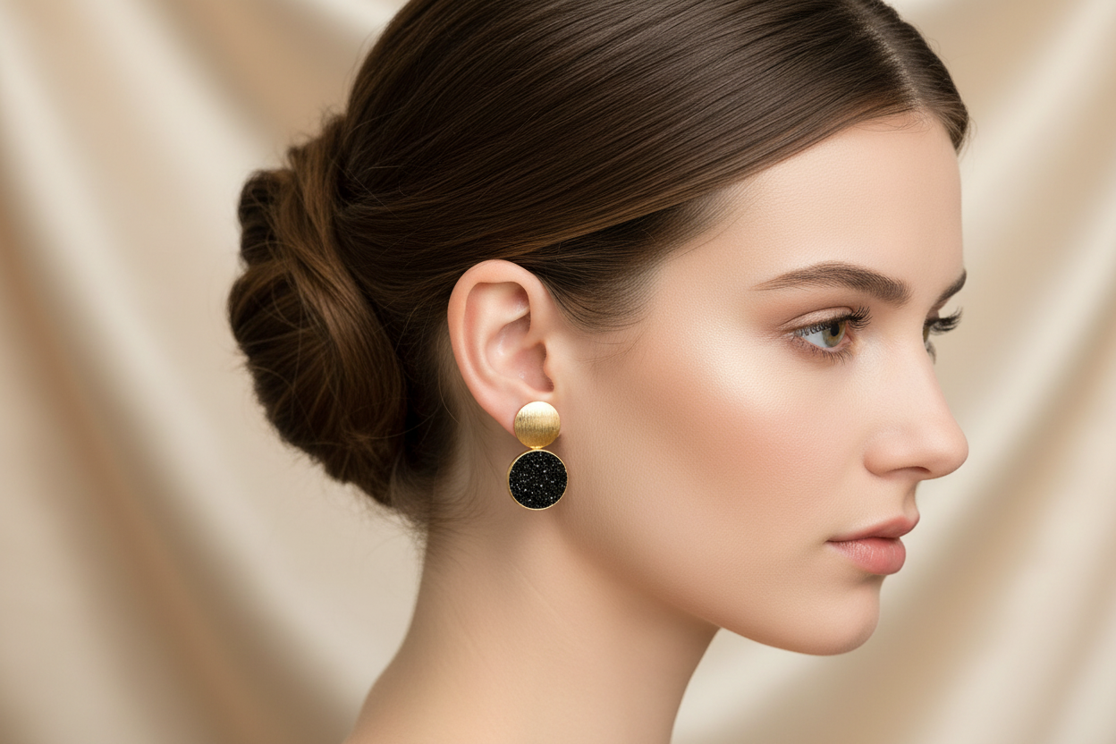 Dazzle Drops in Black