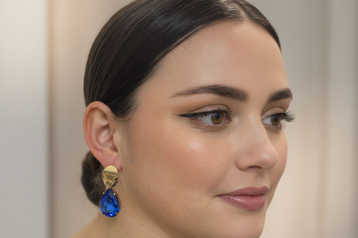 Laura Drops Sapphire Enhanced