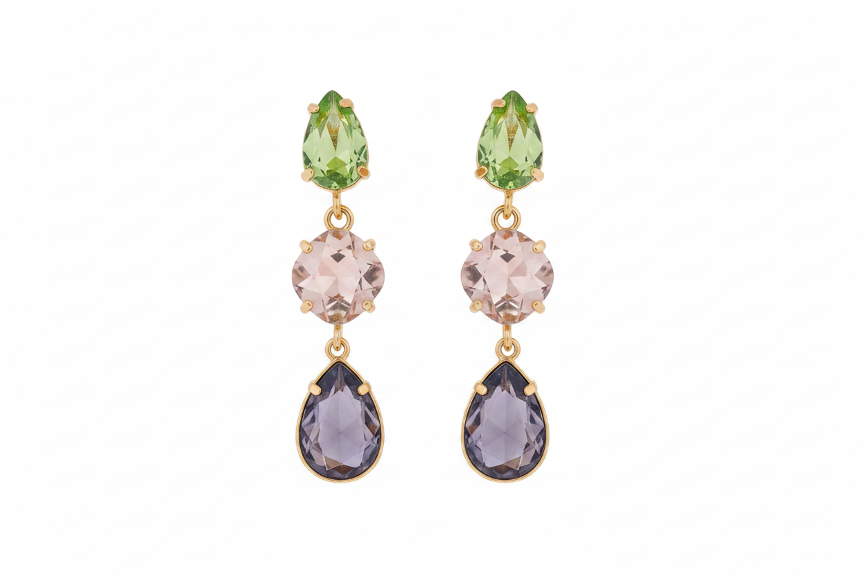 Seafoam Whisper Green Pink & Mauve